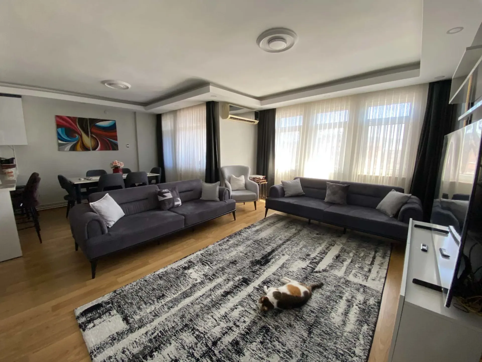 Zonguldak kdz.Ereğli bulvar üzeri üç cepheli teraslı çatı dubleks satılık daire